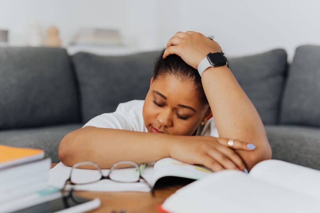 femme fatiguée